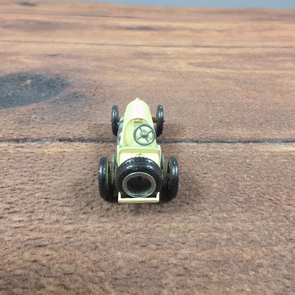 Matchbox Models of Yesteryear No 10 1908 GP Mercedes Cream Good Original Box
